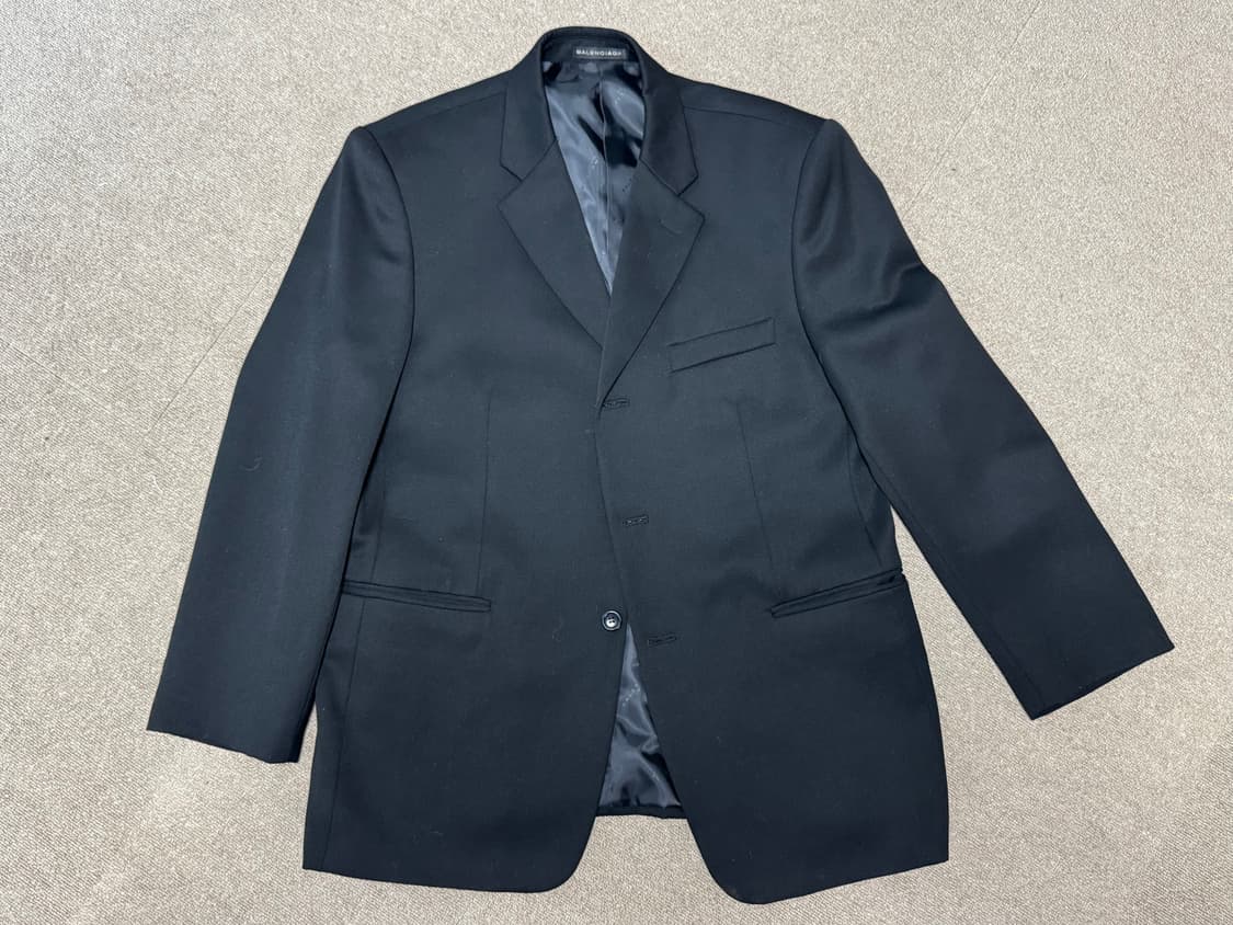 발렌시아가 테일러링 쓰리버튼 자켓 100사이즈 상품이미지1