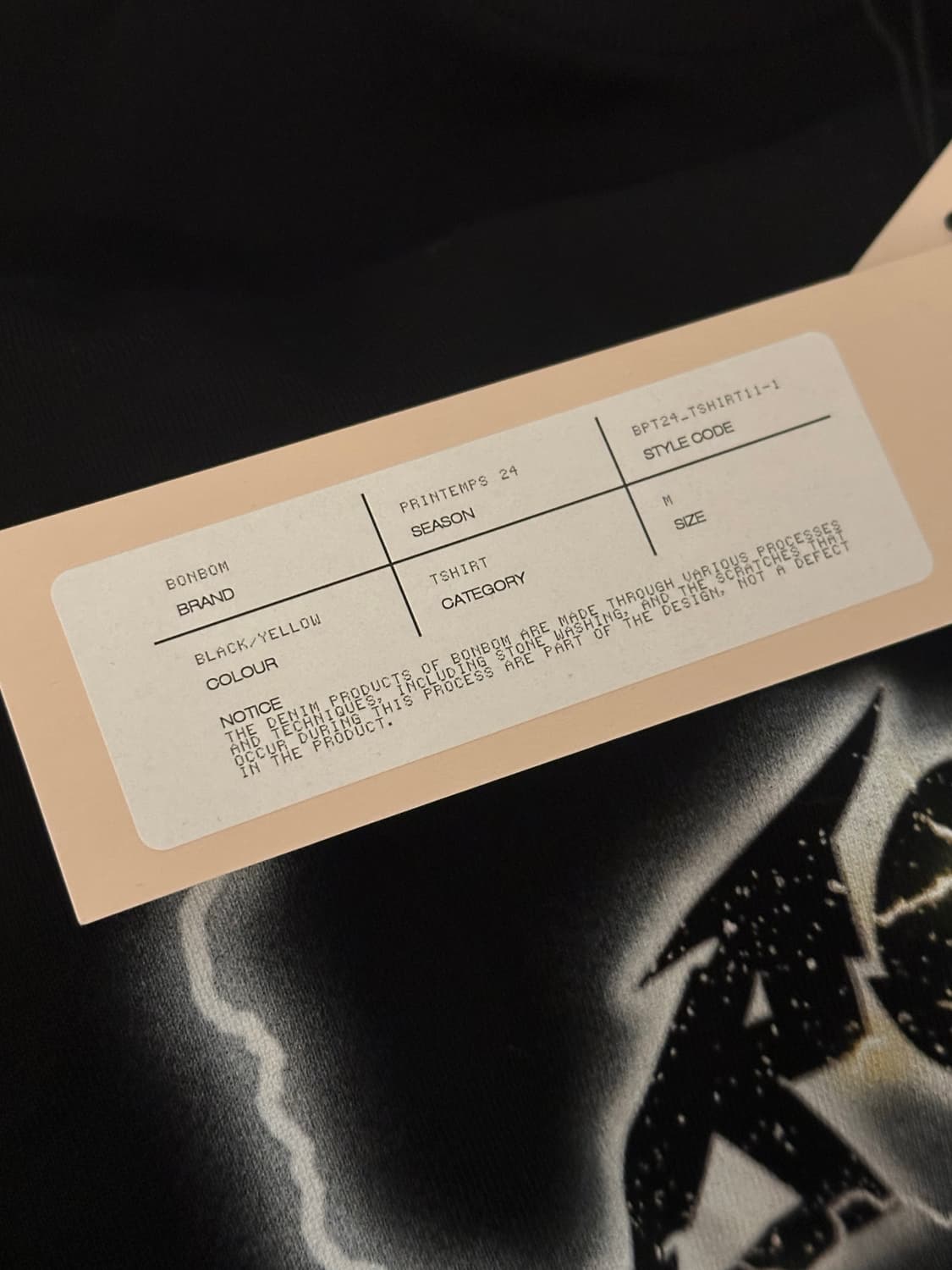 본봄 BONBOM 반팔티셔츠 상품이미지3