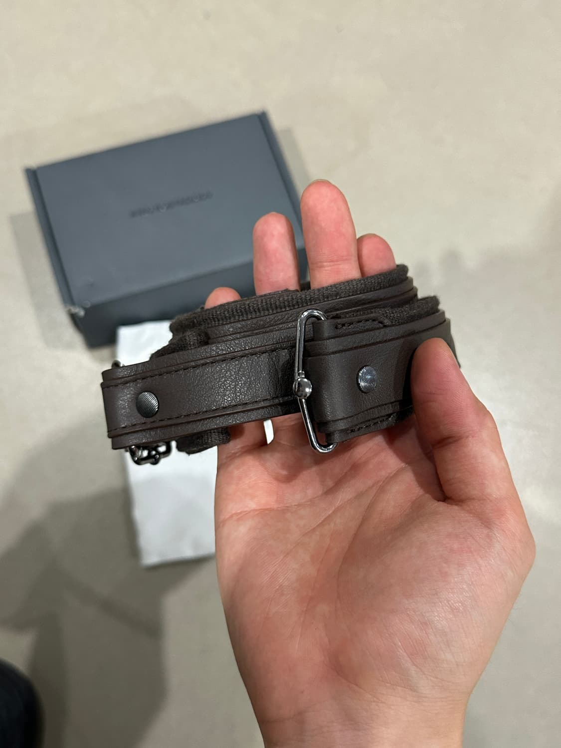KIKO KOSTADINOV INEX BELT - CHOCOLATE 상품이미지6