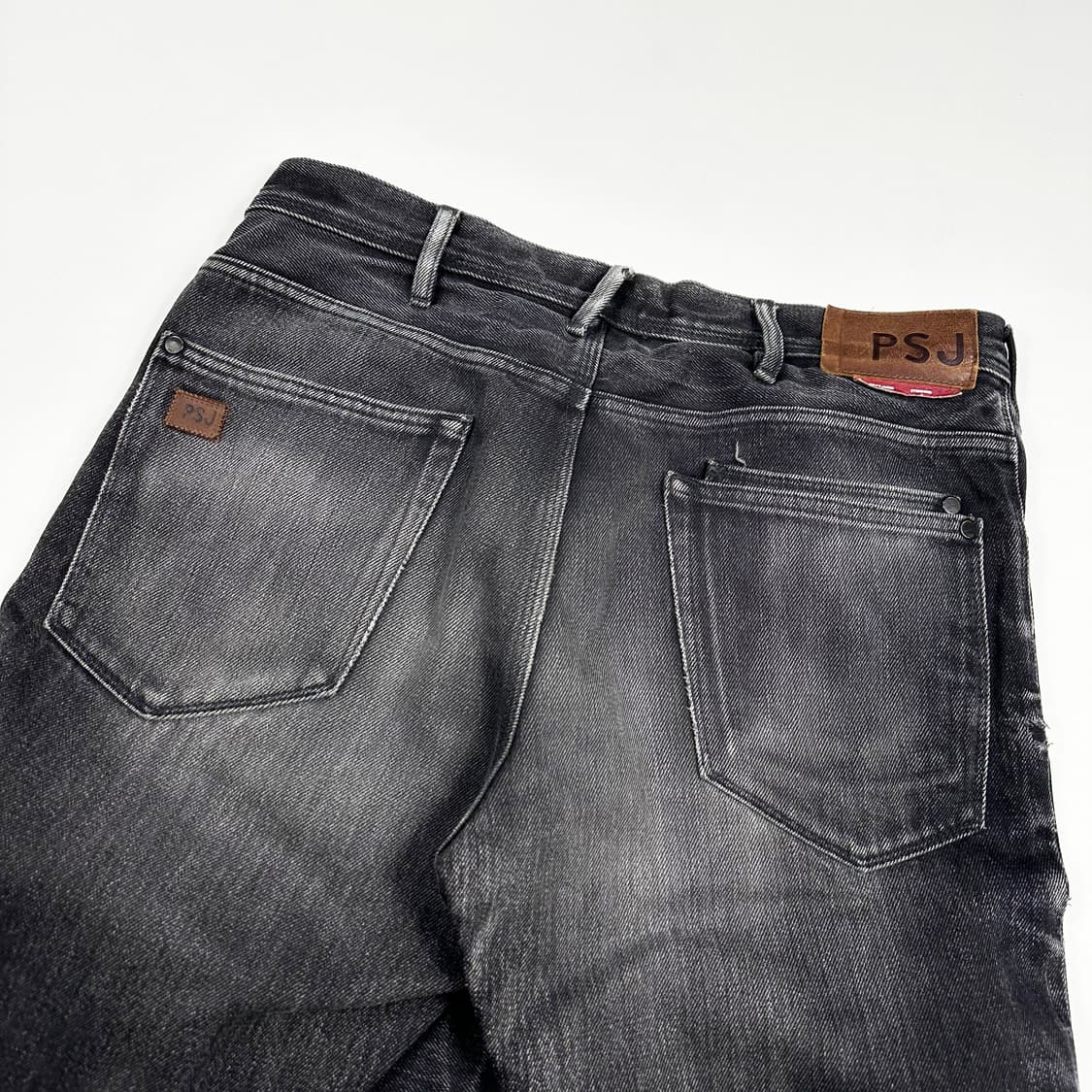 폴 스미스 재팬 흑청 워싱 데미지 데님 팬츠 (31인치) 상품이미지5