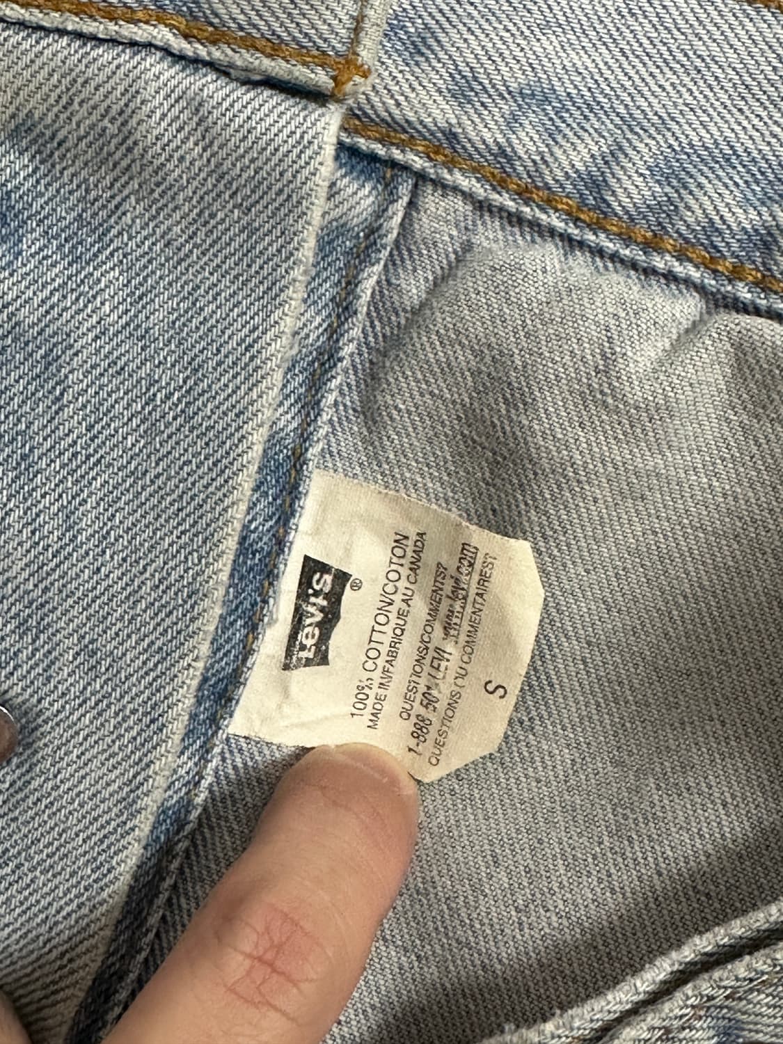 리바이스 3세대 연청 데님 자켓 (100~105) 상품이미지3