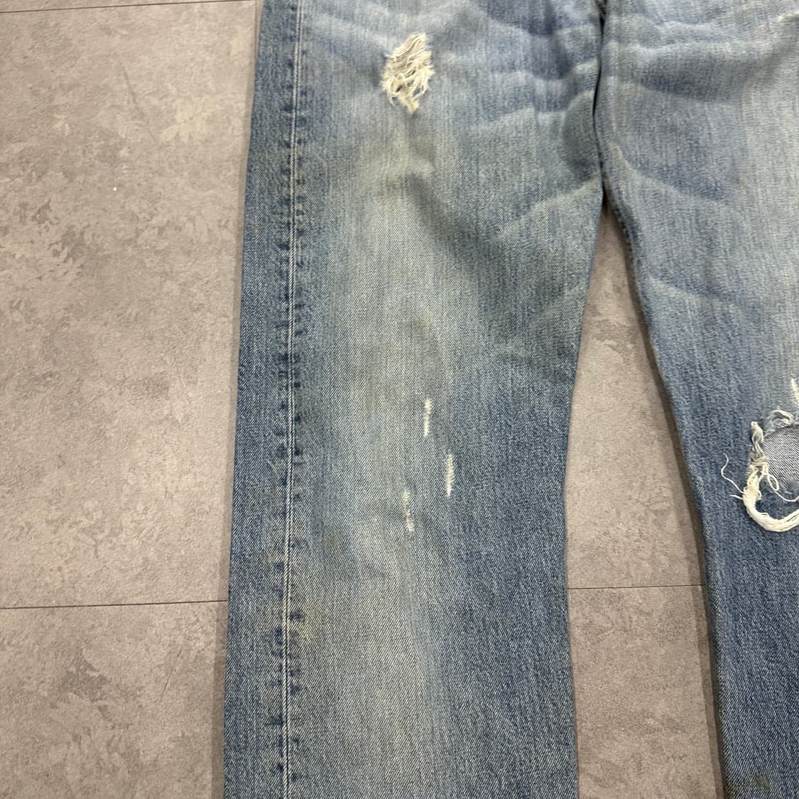 32 리바이스 501 남자 디스트로이드 워싱 데님 청바지 상품이미지7