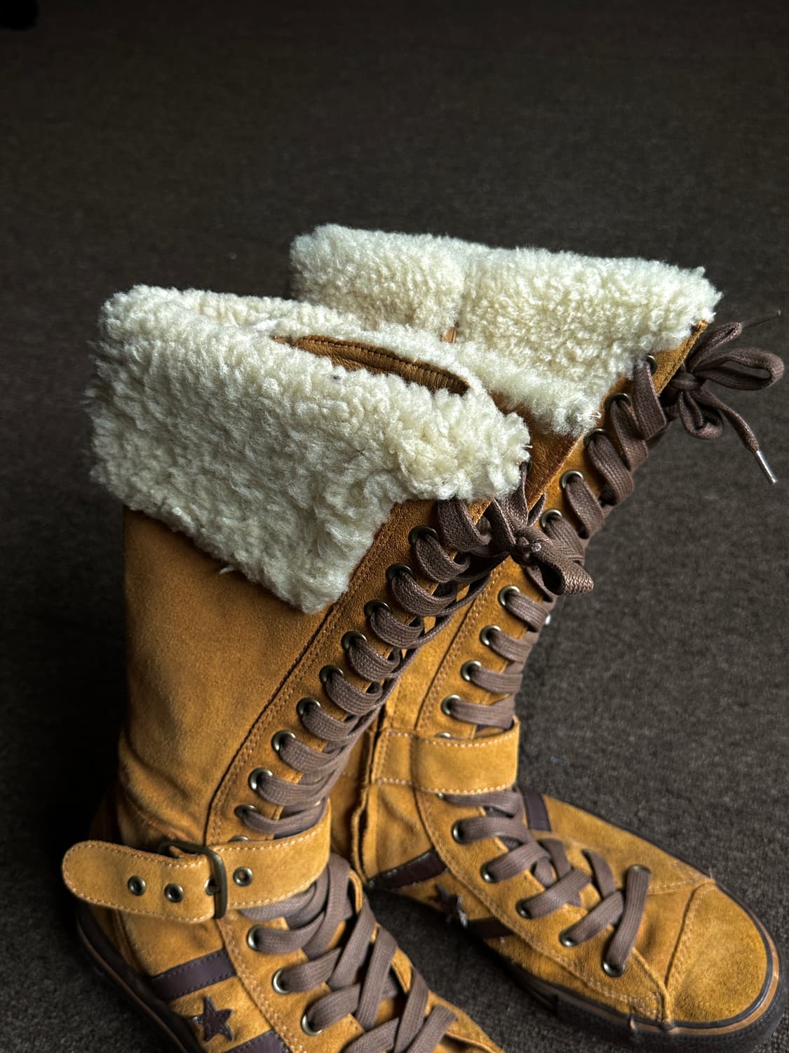 Converse 울트라 하이 스웨이드 스니커즈 상품이미지9