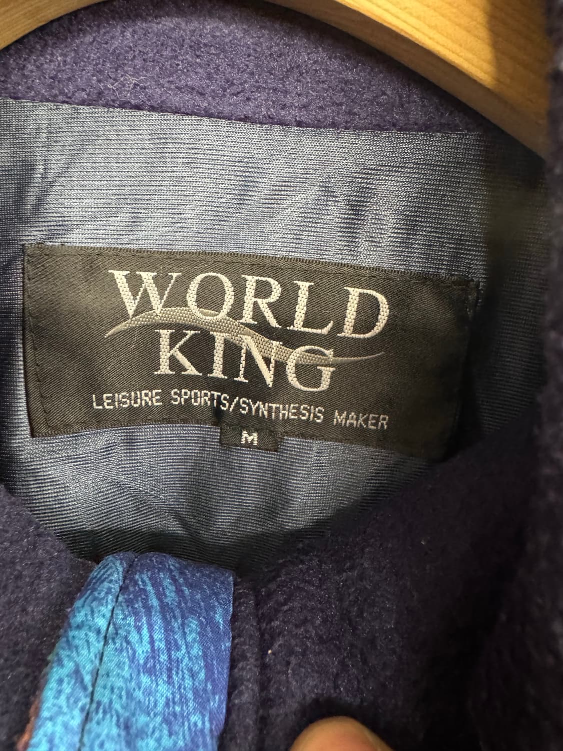 WORLD KING 빈티지 플리스자켓 상품이미지3