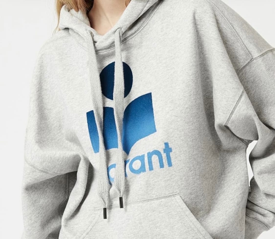 이자벨마랑 만셀 그레이 여성 기모 후드티 상품이미지2