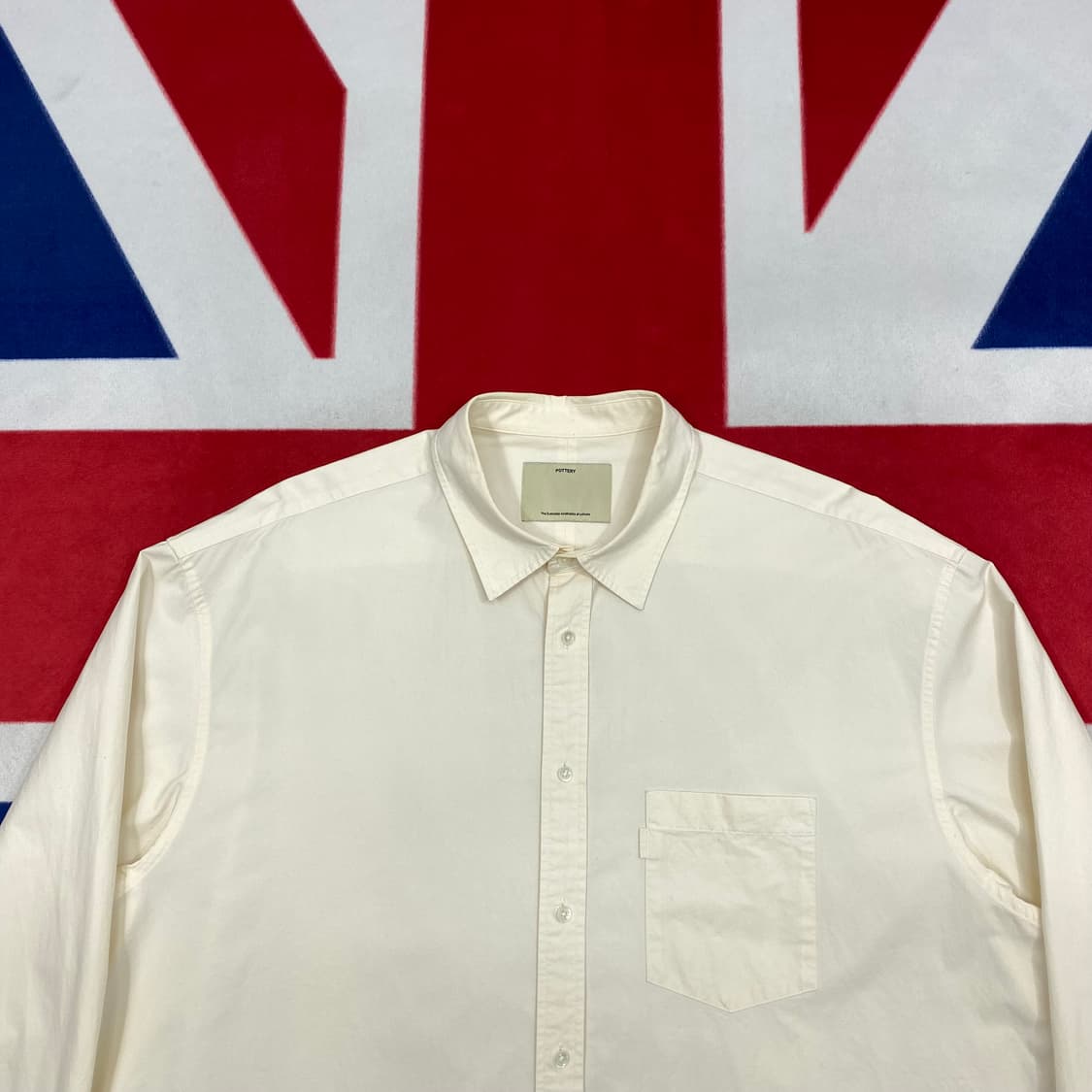 포터리 셔츠 4 실측 XL -2XL  상품이미지3