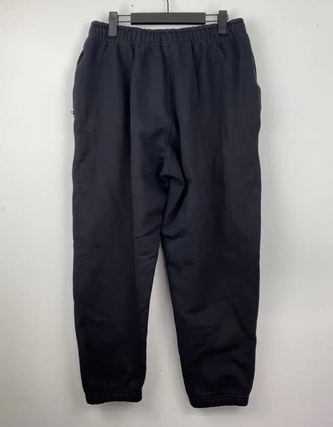 나이키 스우시 블랙 기모 조거 스웻팬츠 츄리닝 M  상품이미지2