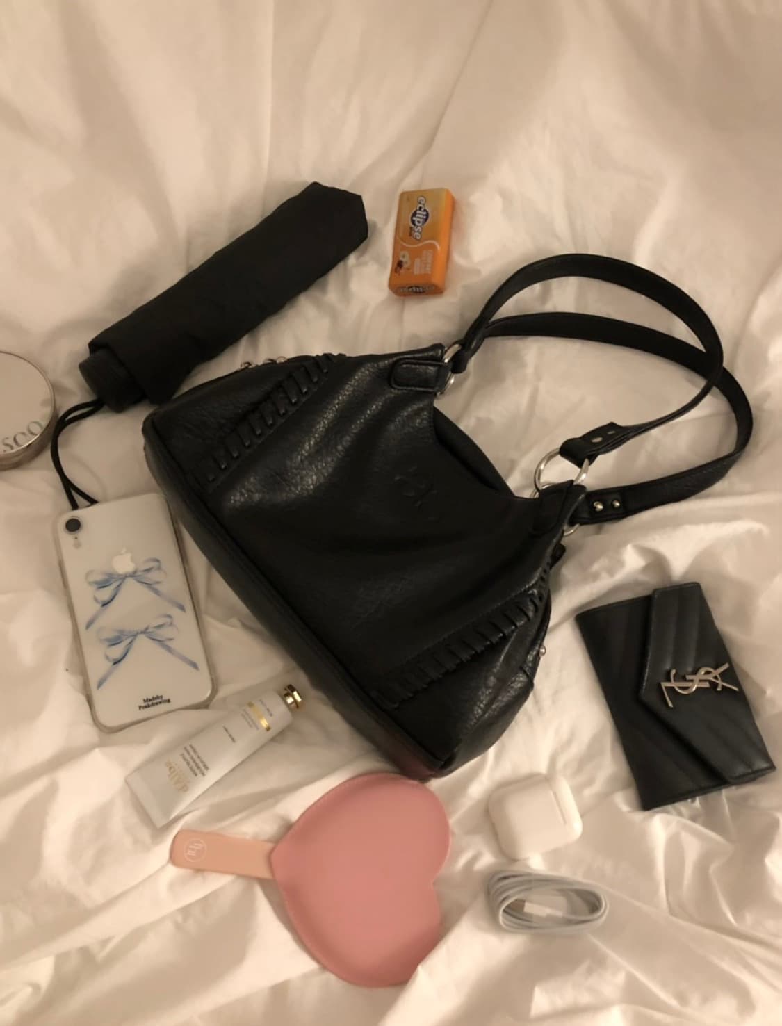 애즈온 보니타 미니백 블랙 상품이미지3