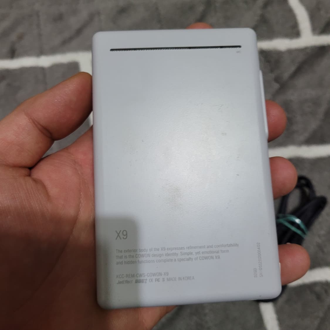 코원 COWON X9  + 충전 케이블 상품이미지3