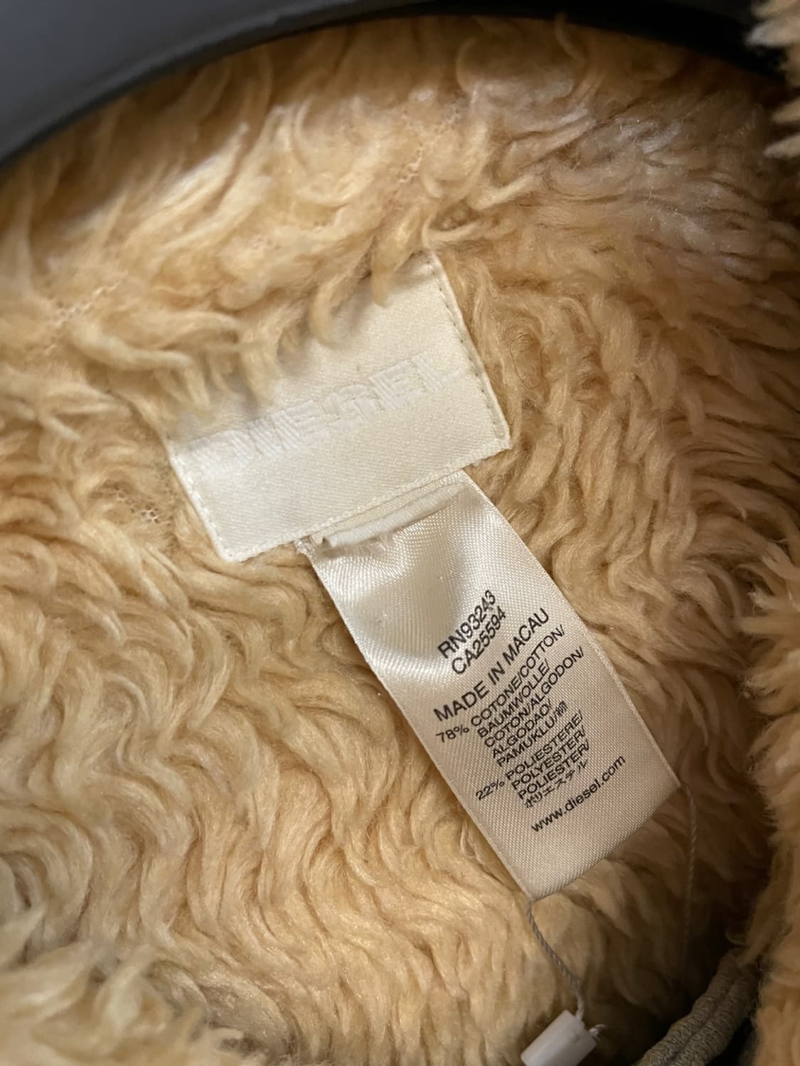 디젤 퍼 후드집업  상품이미지7