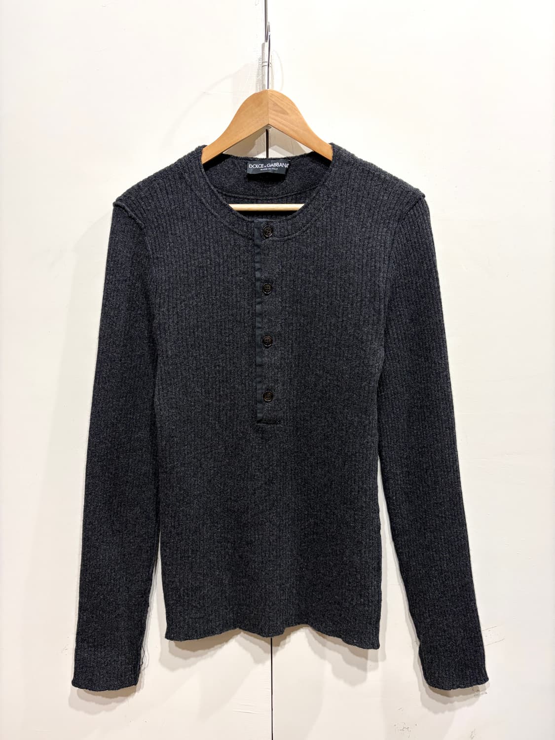 돌체앤가바나 헨리넥 니트 상품이미지1
