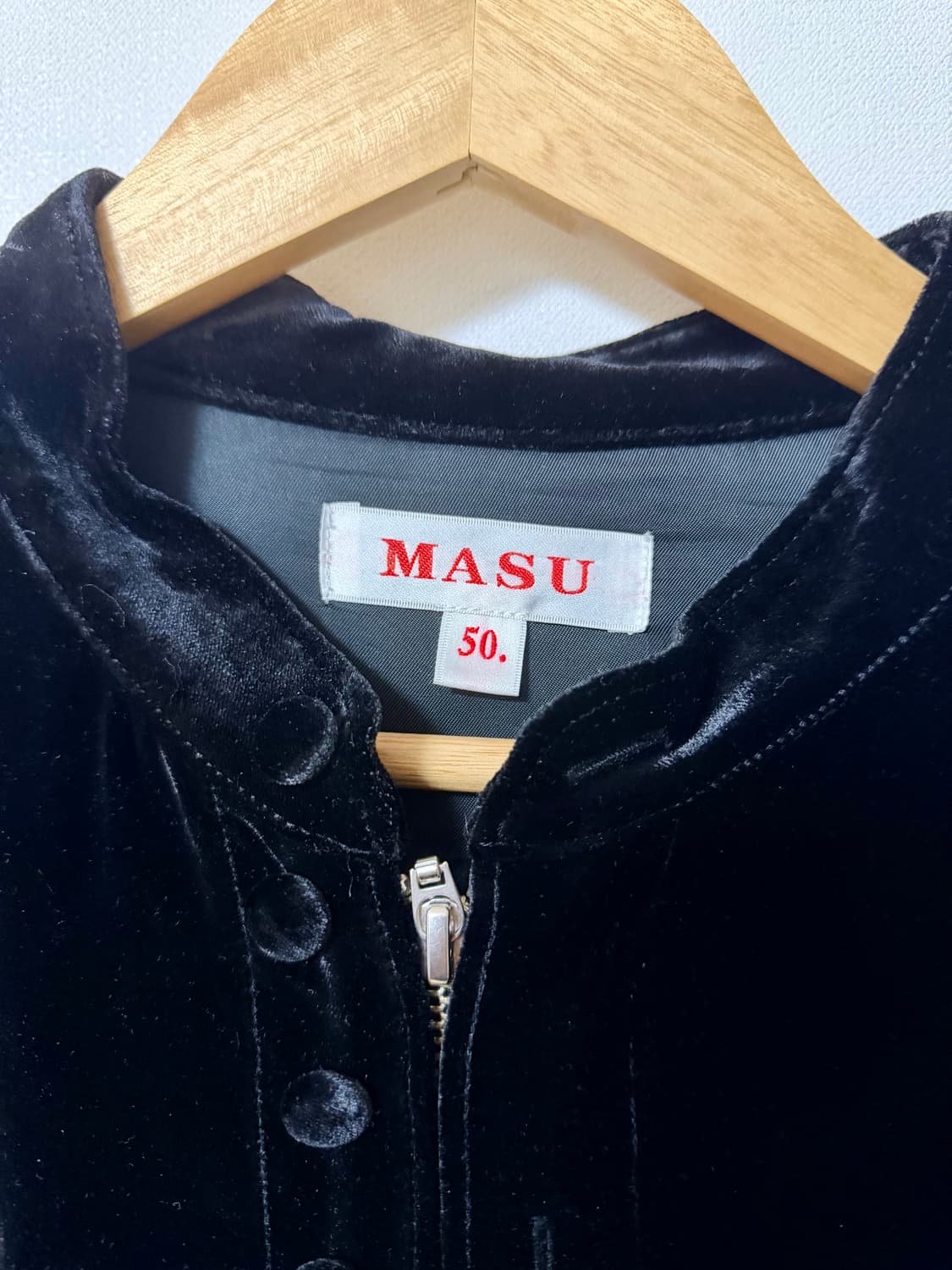 masu 벨벳 집업 셔츠 [50] 상품이미지6