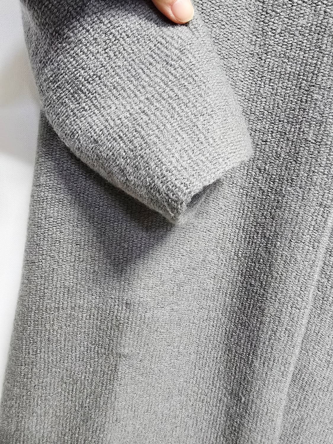 DECO 모앙고라 코트 그레이 상품이미지4