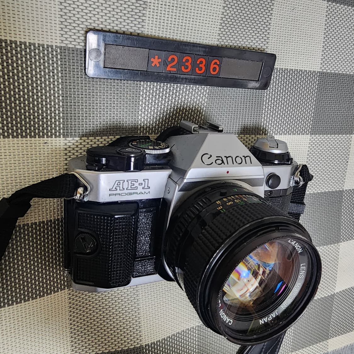 캐논 AE-1 프로그램 필름카메라 실버바디 1.4 단렌즈 상품이미지2