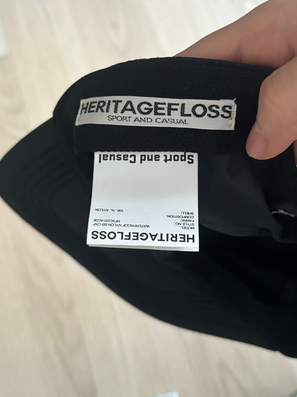 WATERPROOF NYLON BB cap 상품이미지5