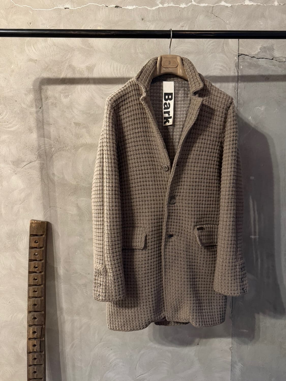 Bark 바크 니트 코트 100 상품이미지10