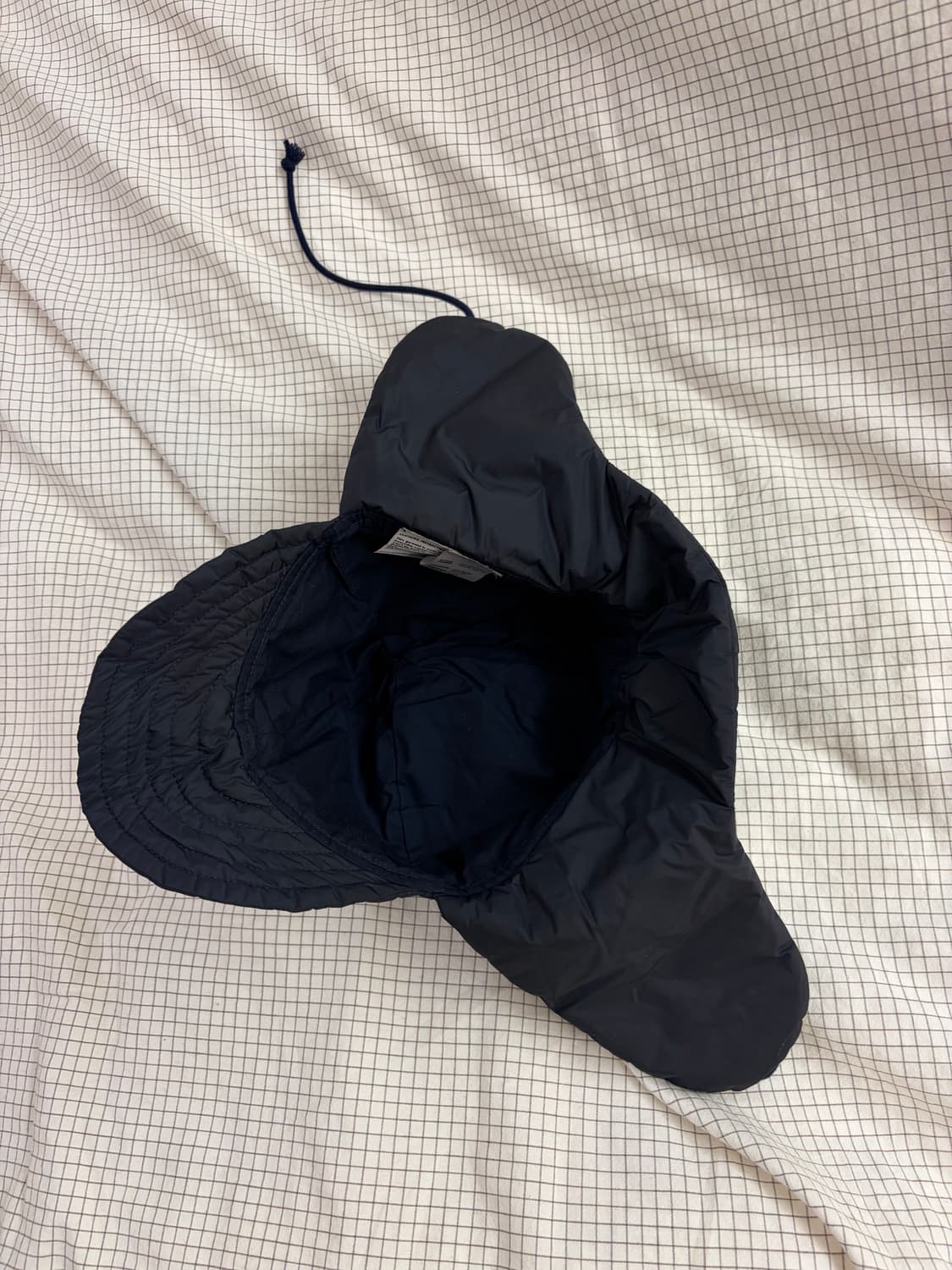 카미엘 포트젠스 Navy Quilted Hat 상품이미지4