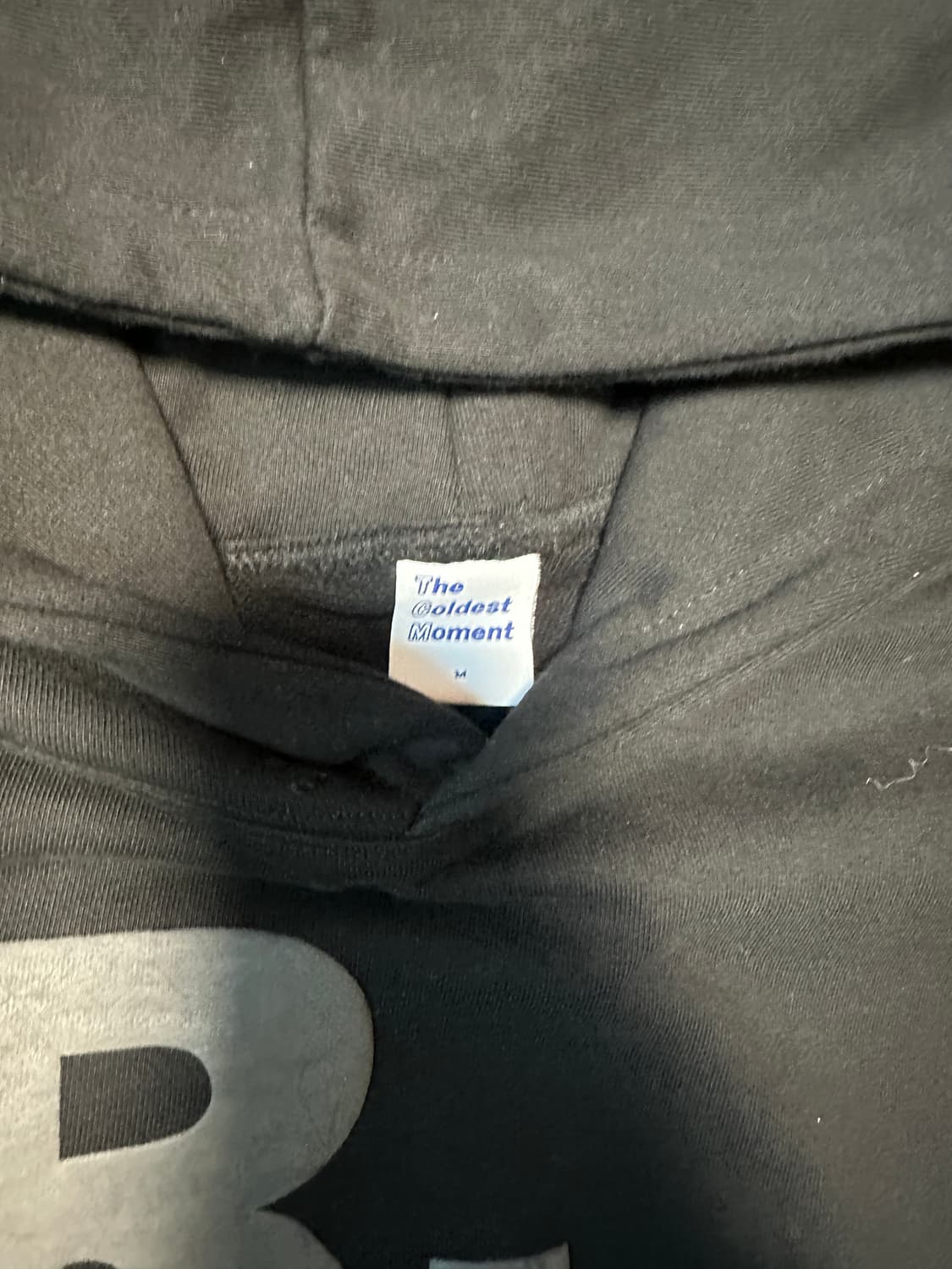 더콜디스트모먼트 TCM rag 후드티 상품이미지4