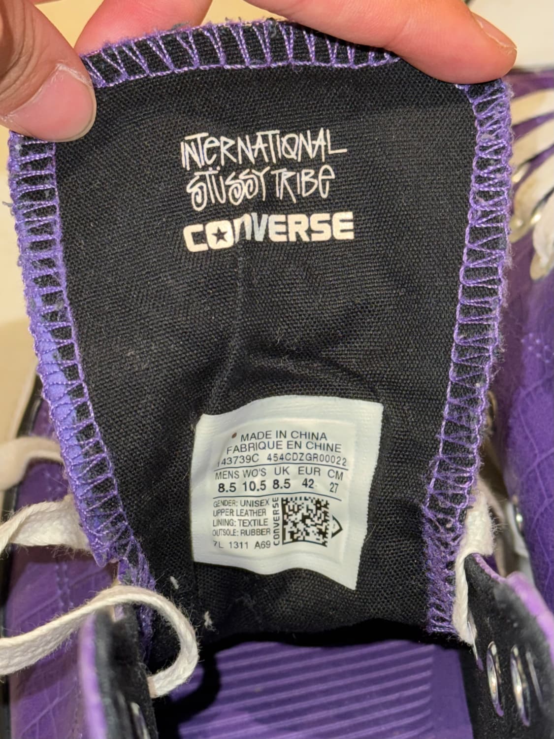 컨버스 x 스투시 척테일러 하이 상품이미지10