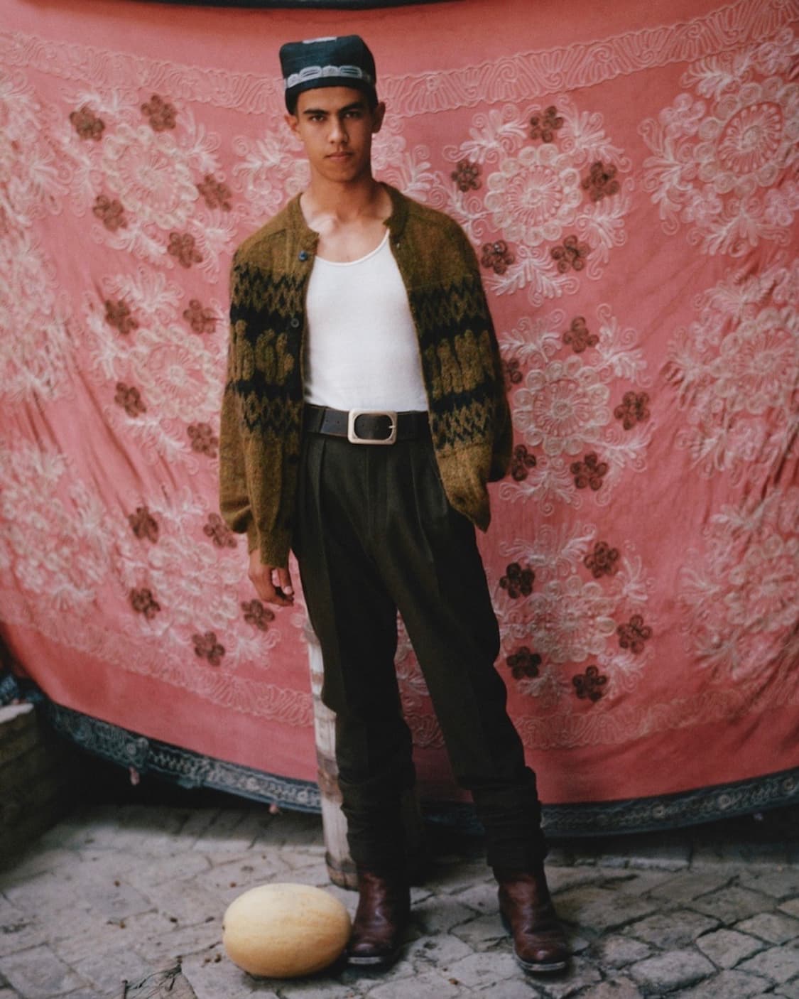 [M]마리아노 25fw 크리스마스 모헤어 가디건 상품이미지4