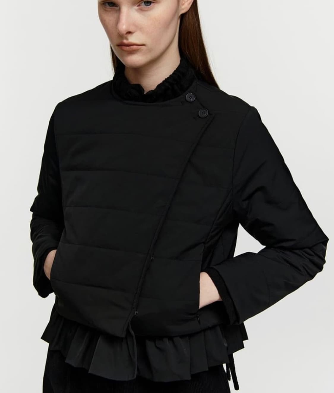 버뮬라 러플 패딩자켓 상품이미지2