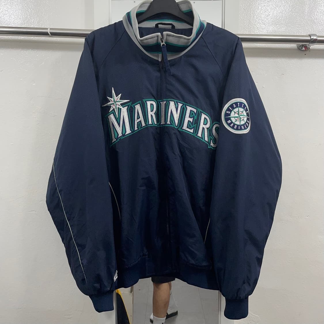 마제스틱 시애틀 매너리즘 바시티 자켓 상품이미지1