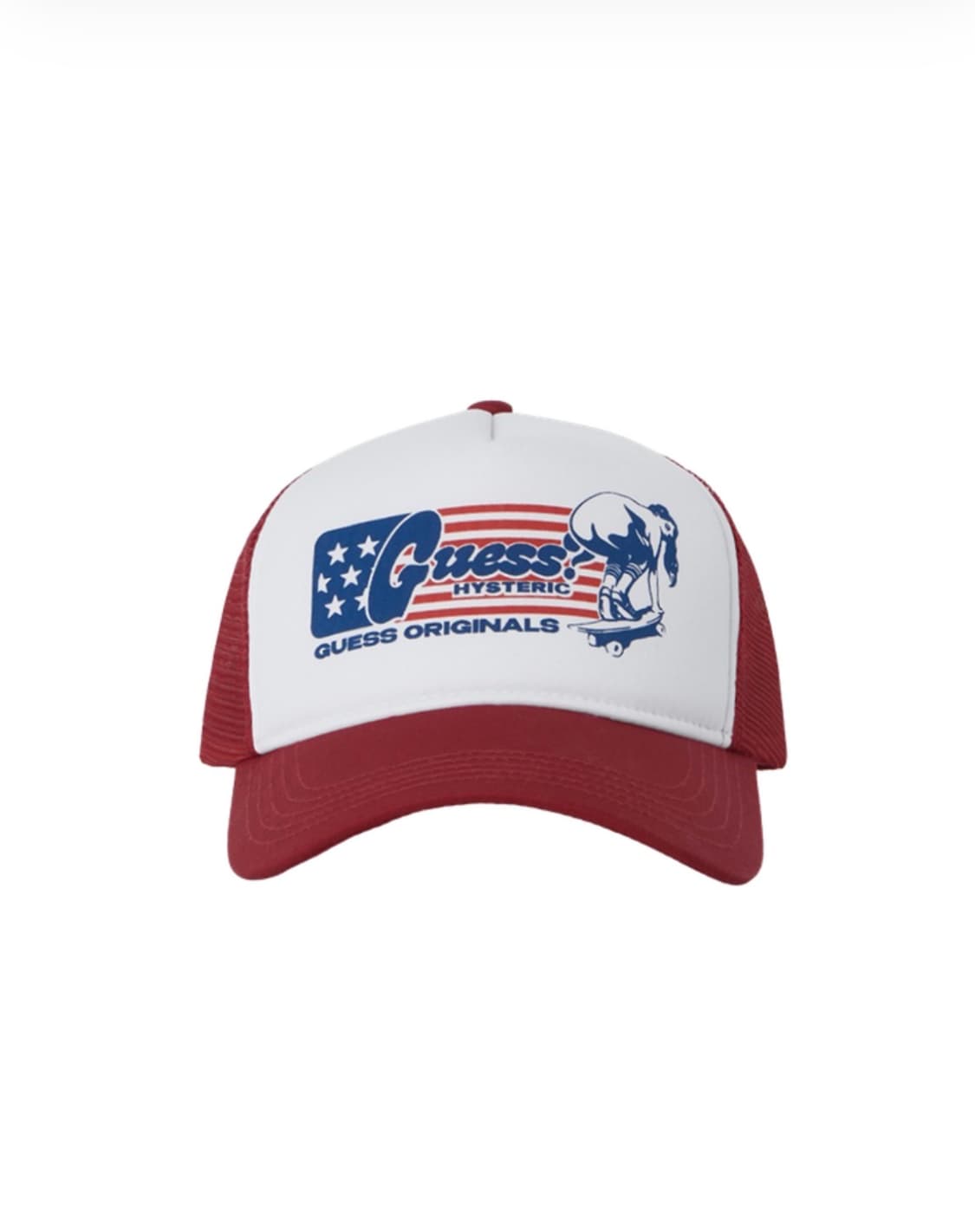 [게스X히스테릭글래머] 매쉬 볼캡 _ 레드 상품이미지1