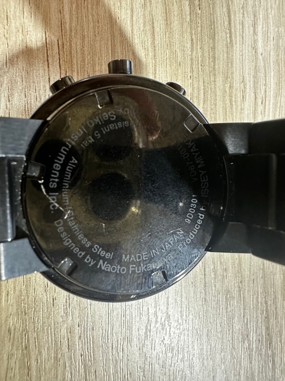 이세이미야케 크로노그래프 시계 상품이미지3