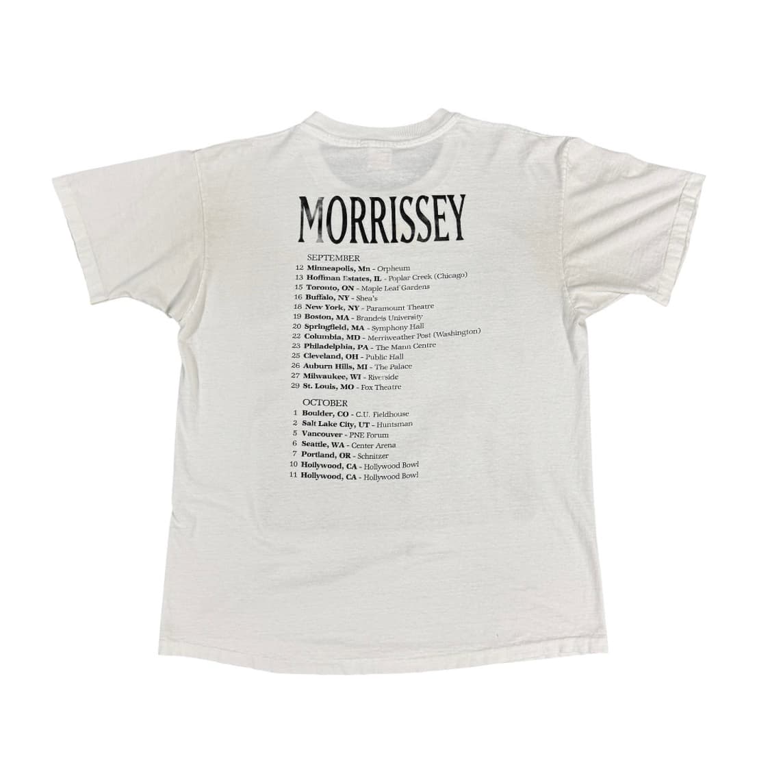 빈티지 90s Morrissey 모리세이 티셔츠 상품이미지2