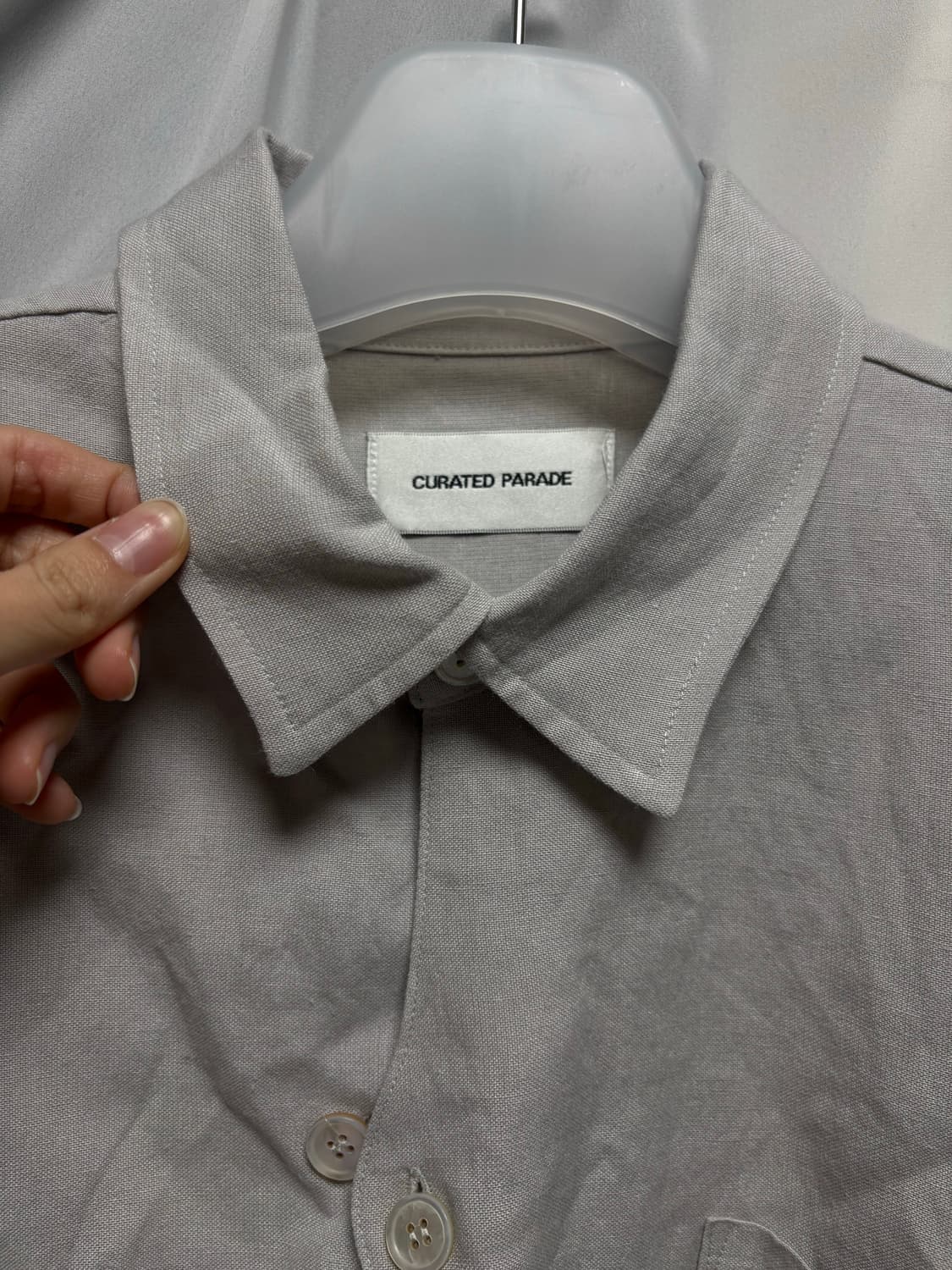 큐레이티드퍼레이드 셔츠 48사이즈 상품이미지3