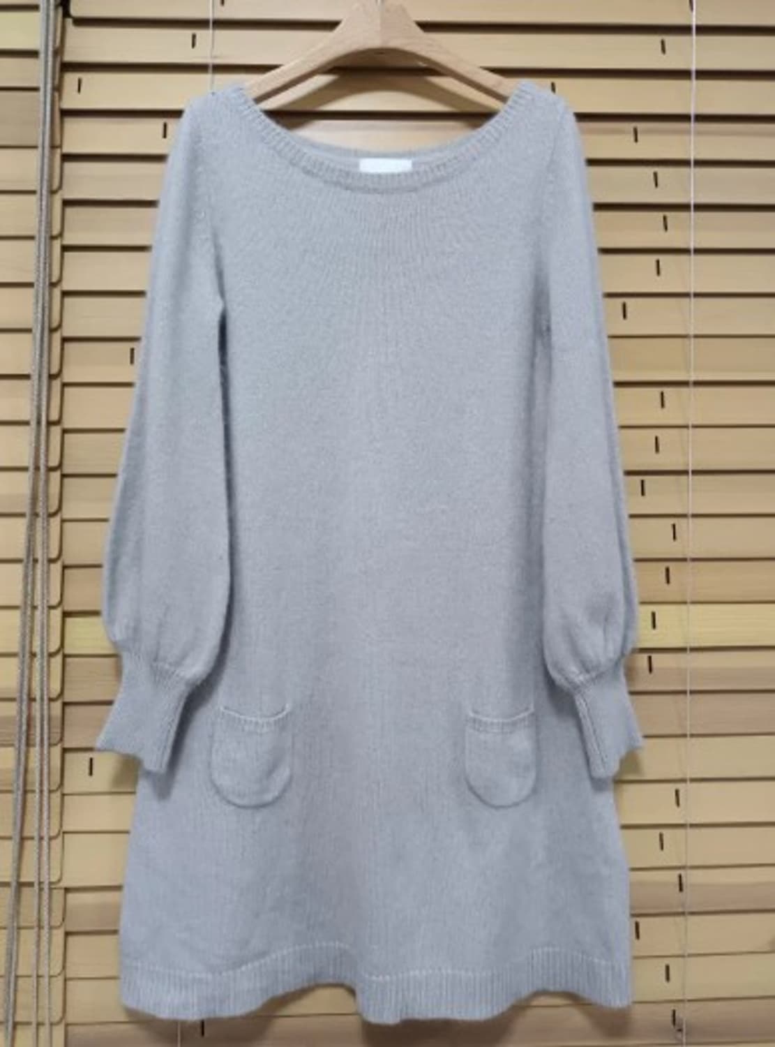 레이빔스 일본 여성 앙고라혼방보트넥니트원피스 free 상품이미지3