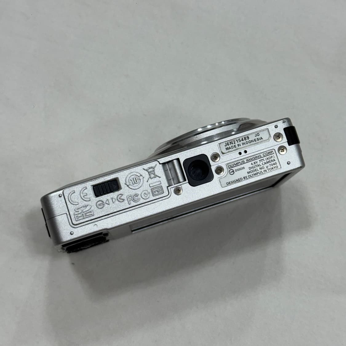 작례⭕️ 올림푸스 뮤 7040 Olympus 베이지 디카 디지털카메라 상품이미지5