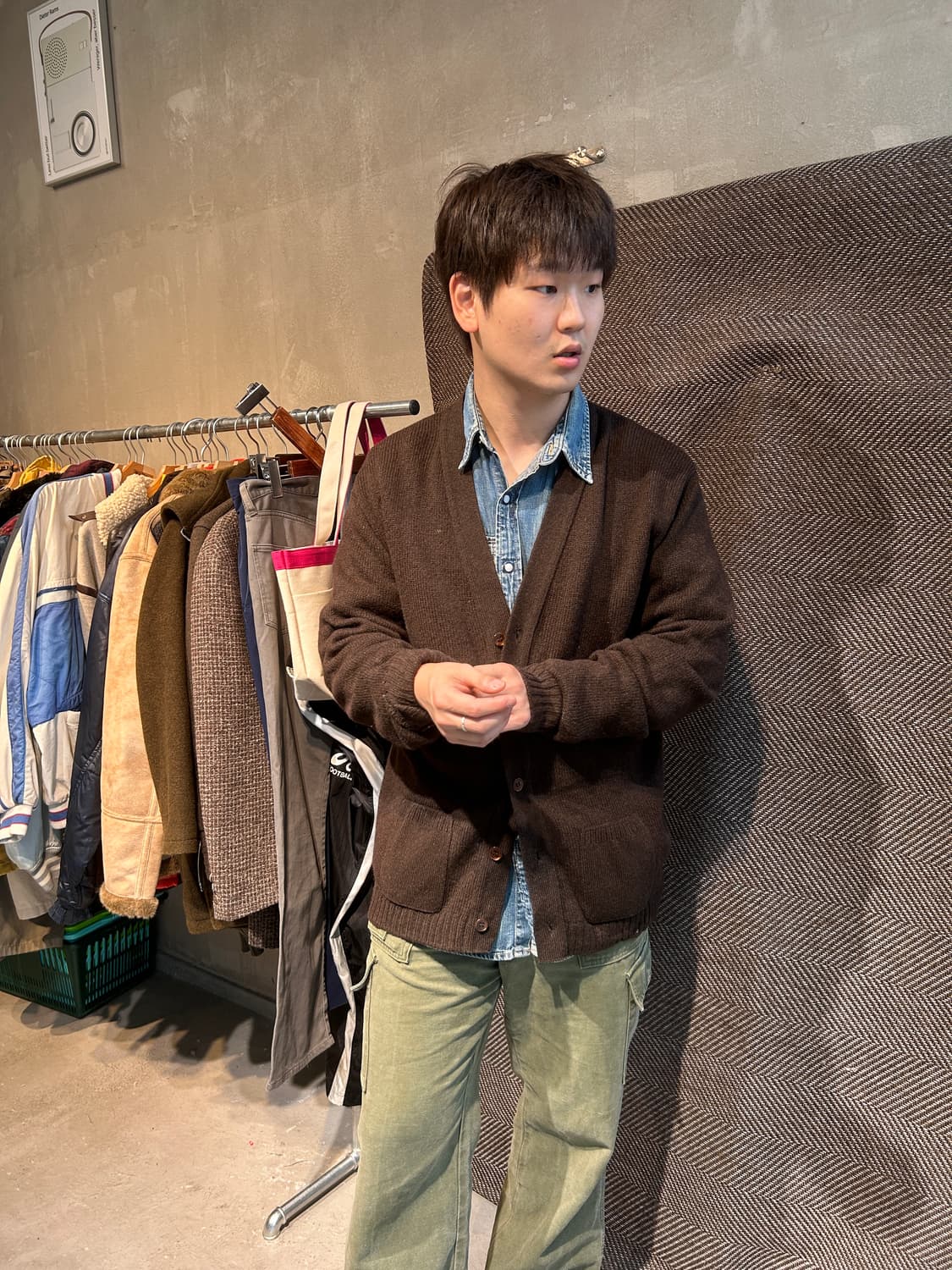 Jantzen가디건 made in U.S.A 상품이미지2