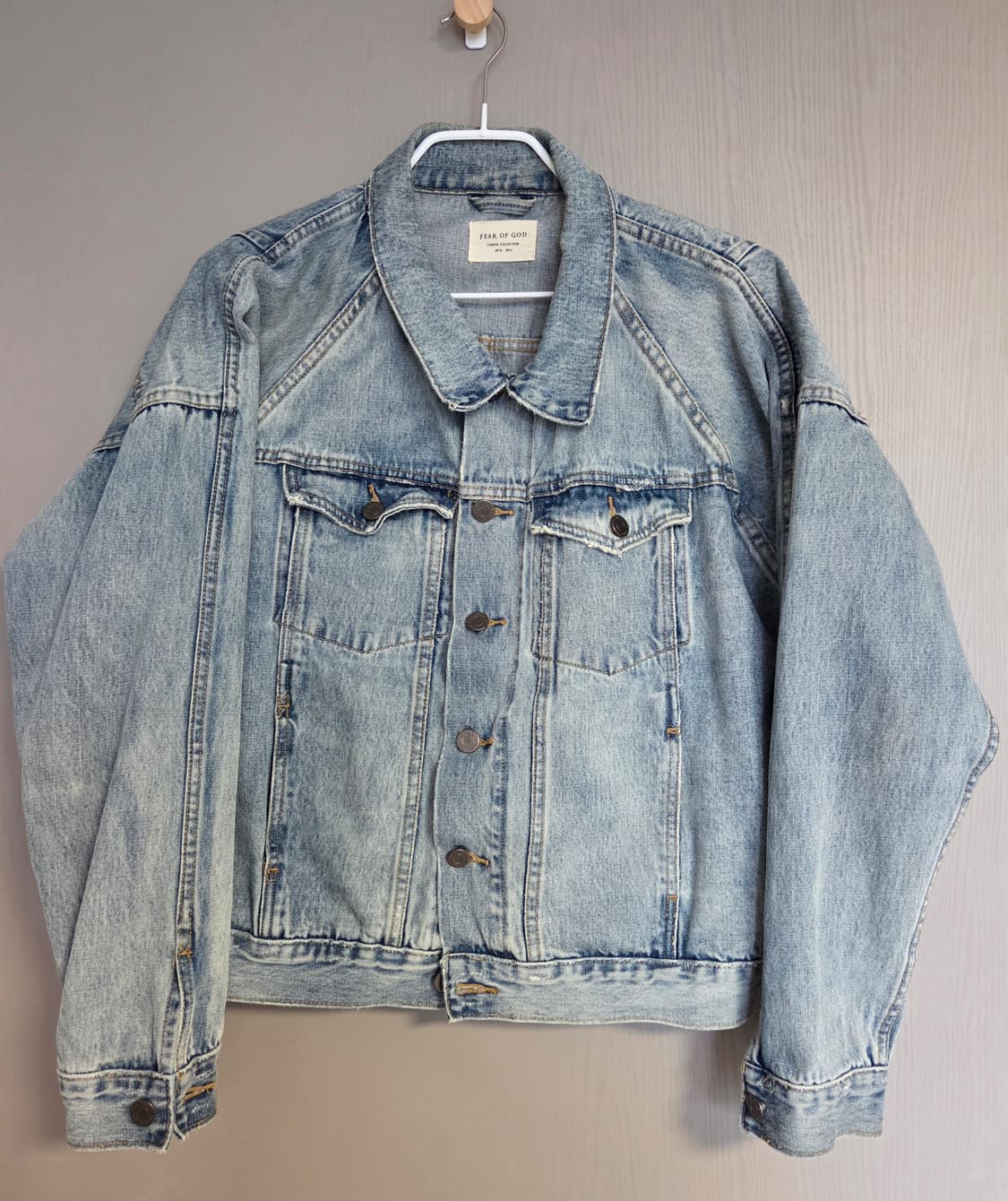 피어오브갓 4th Collection 데님 자켓 M 상품이미지4