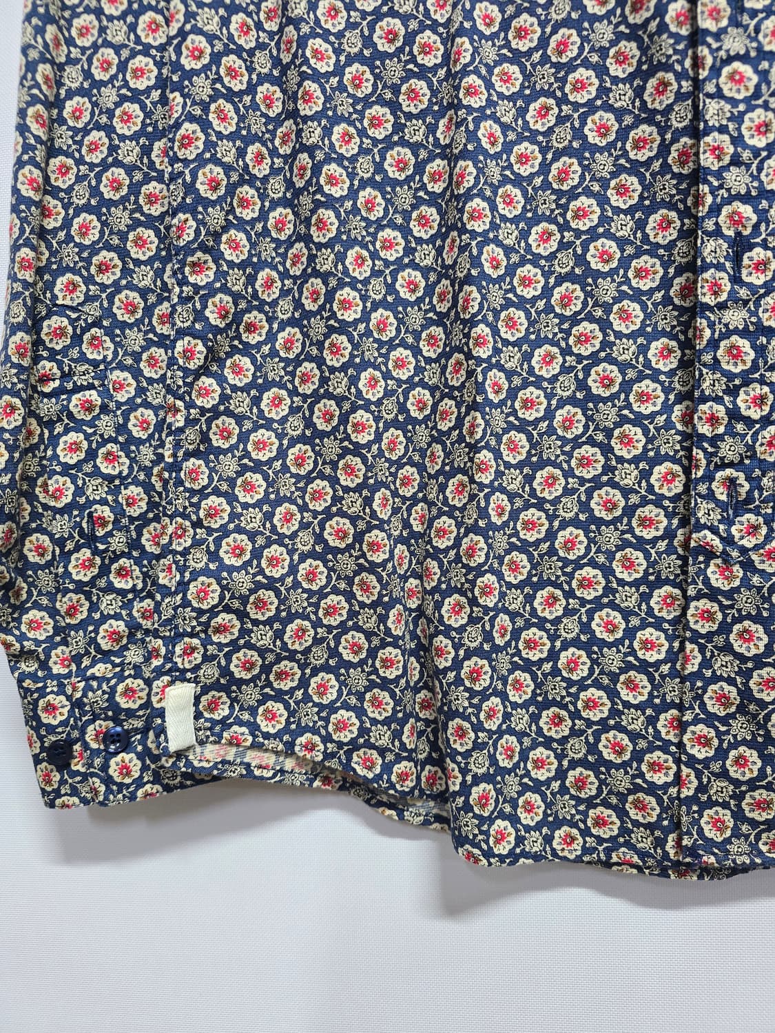 ST듀퐁 플라워 패턴 긴팔 셔츠 남방 상품이미지3