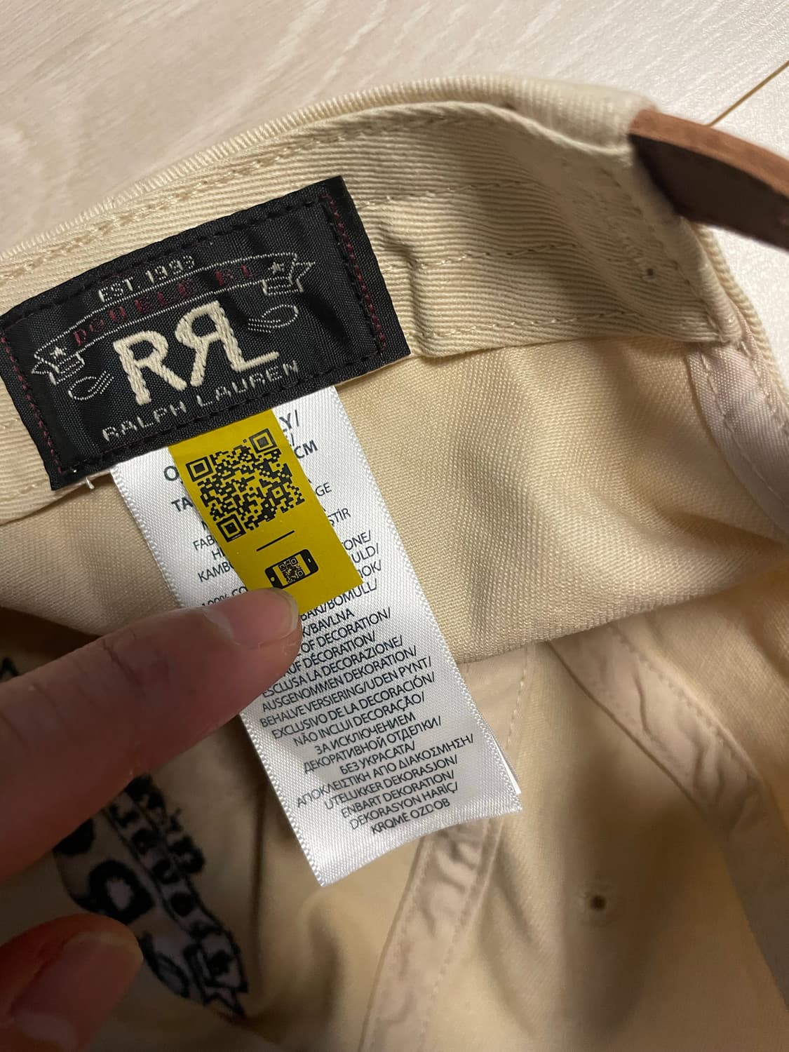 RRL 코듀로이 렌치 볼캡 상품이미지4