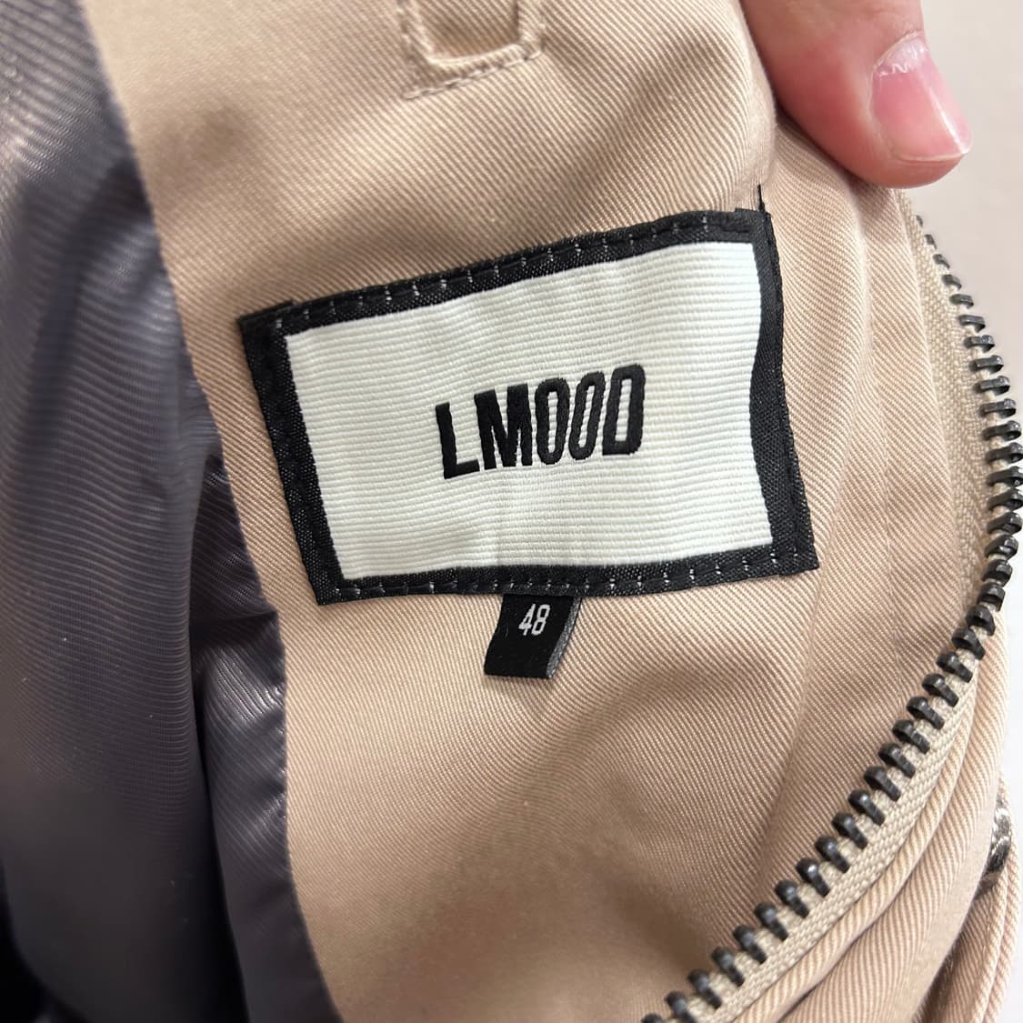 엘무드 와이어카라 포켓 투웨이 코튼 자켓 상품이미지3