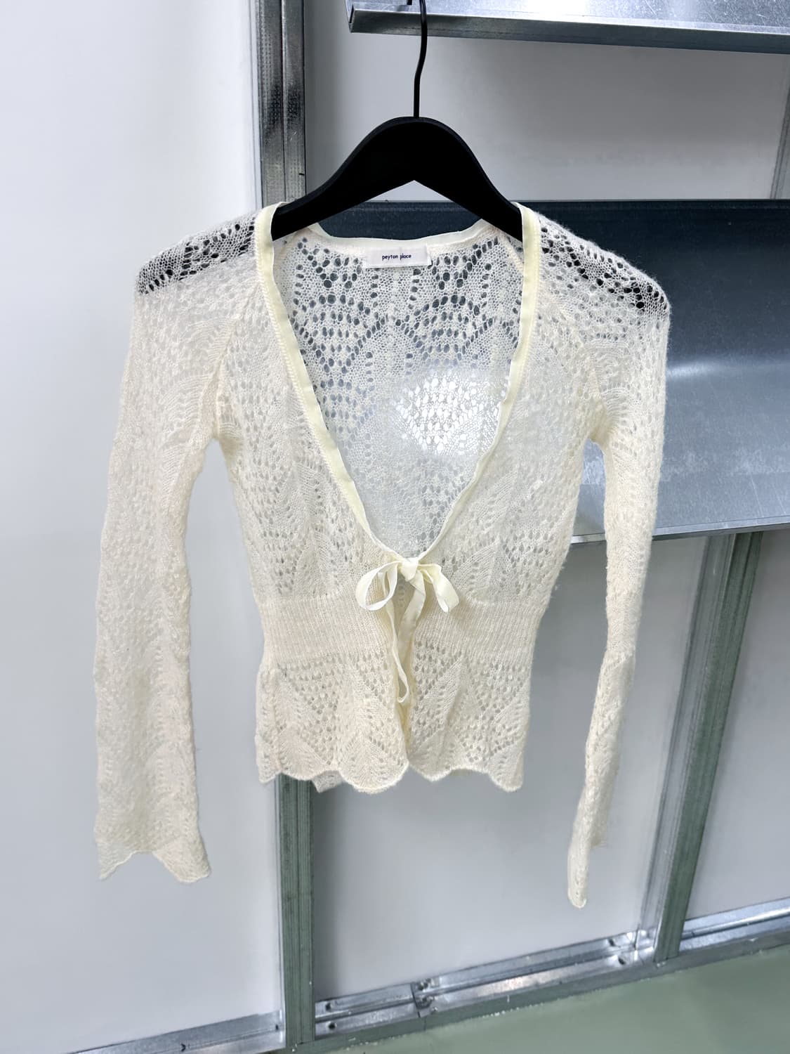 •mohair lace cardigan 상품이미지1