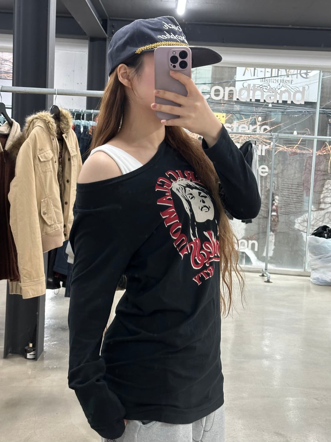 히스테릭글래머 히스걸 Endless 롱슬리브 긴팔티 상품이미지4