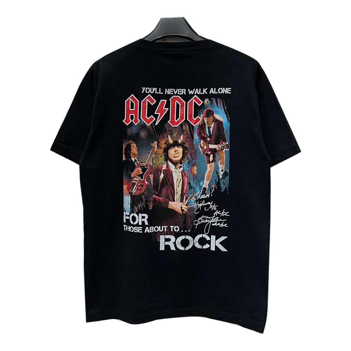 Rock Volution 락볼루션 ACDC 락밴드 반팔티 L 상품이미지2