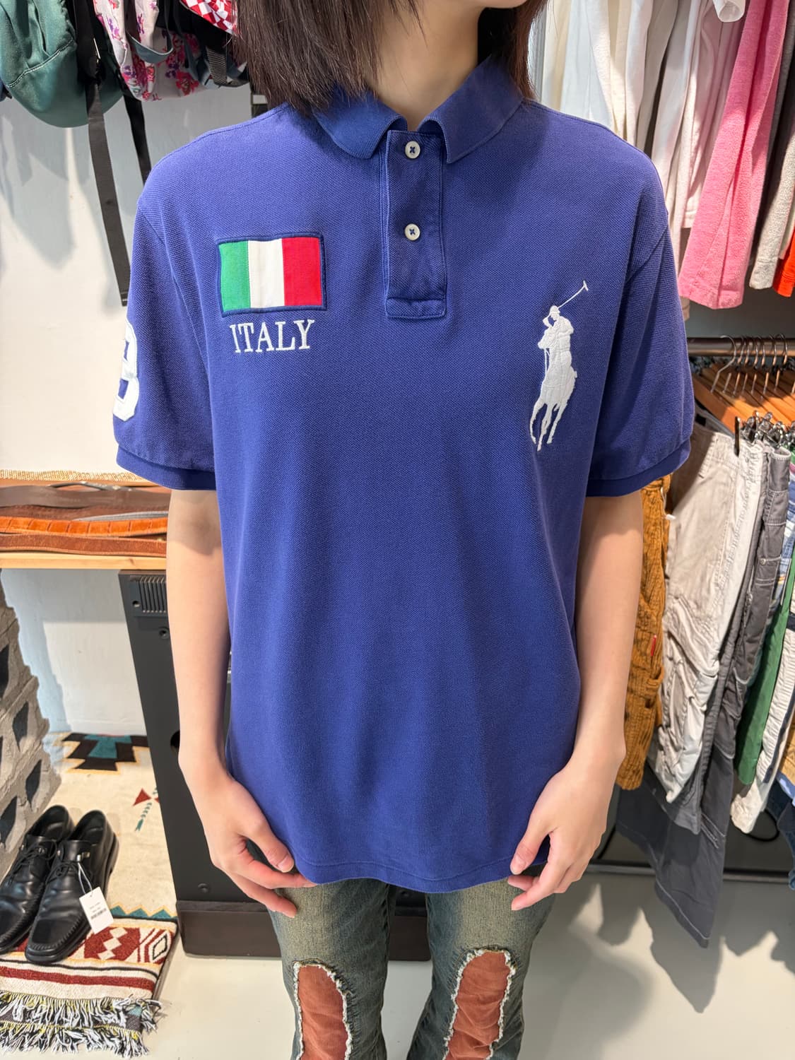 Polo Ralph Lauren 이탈리아 빅포니 반팔 폴로 L 상품이미지1