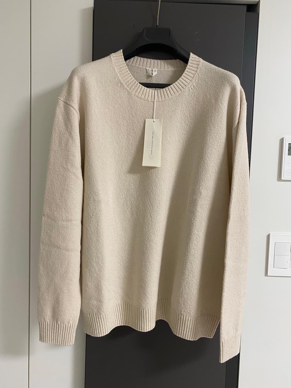 아르켓 아이보리 니트 L 새상품 상품이미지1