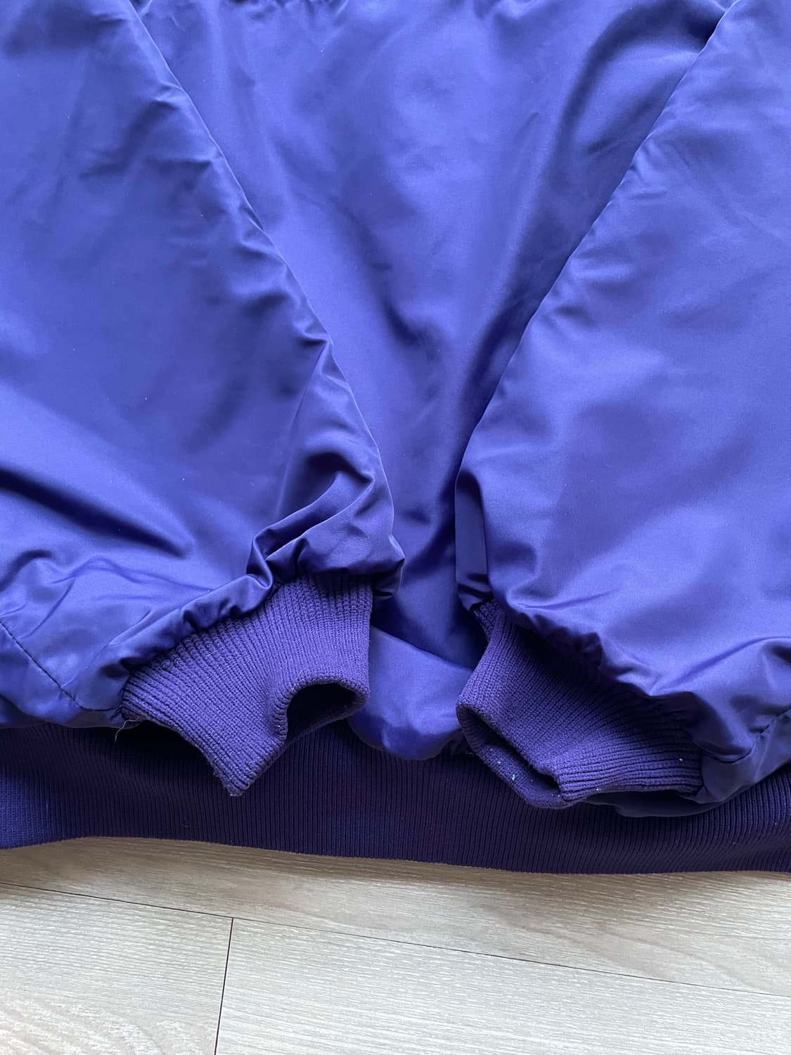 90s 파타고니아 쉘드 신칠라 봄버 자켓 퍼플 rare usa 상품이미지8