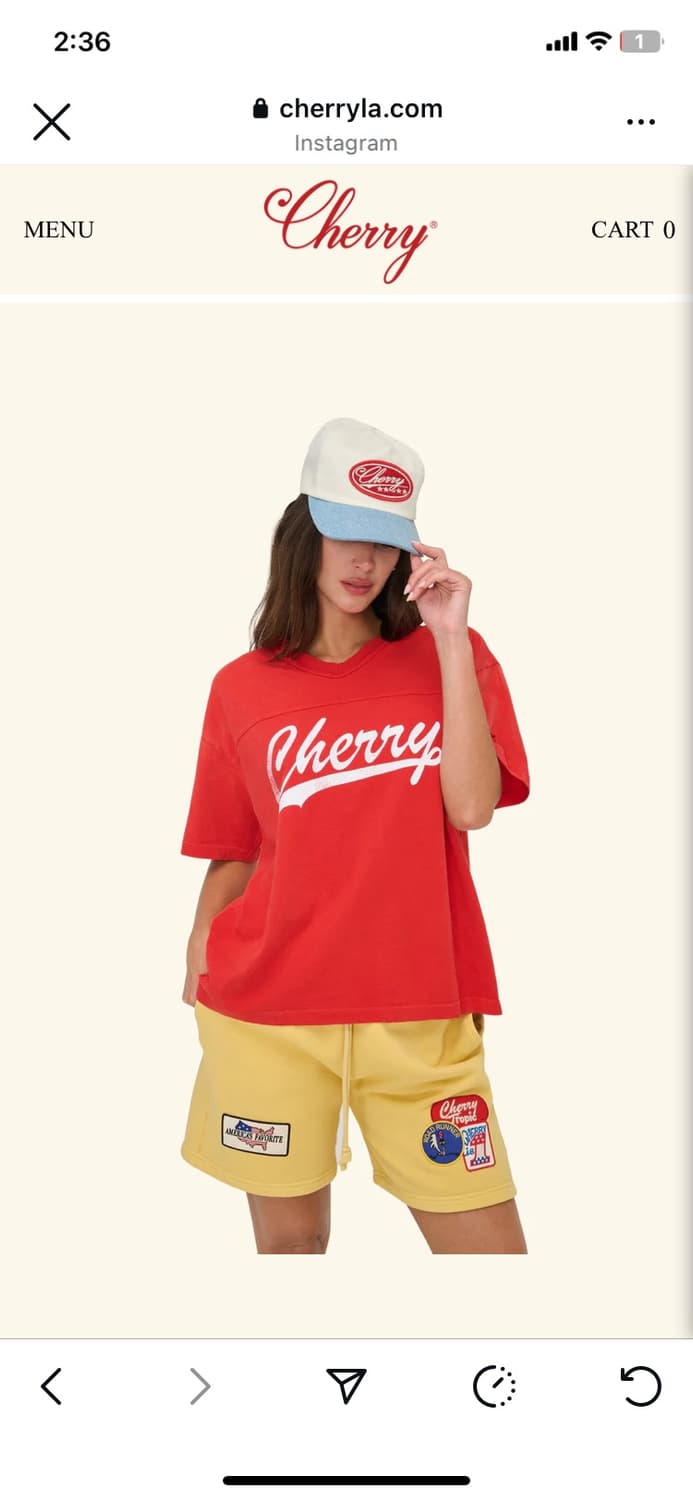Cherry LA 5스타 5패널캡 상품이미지2