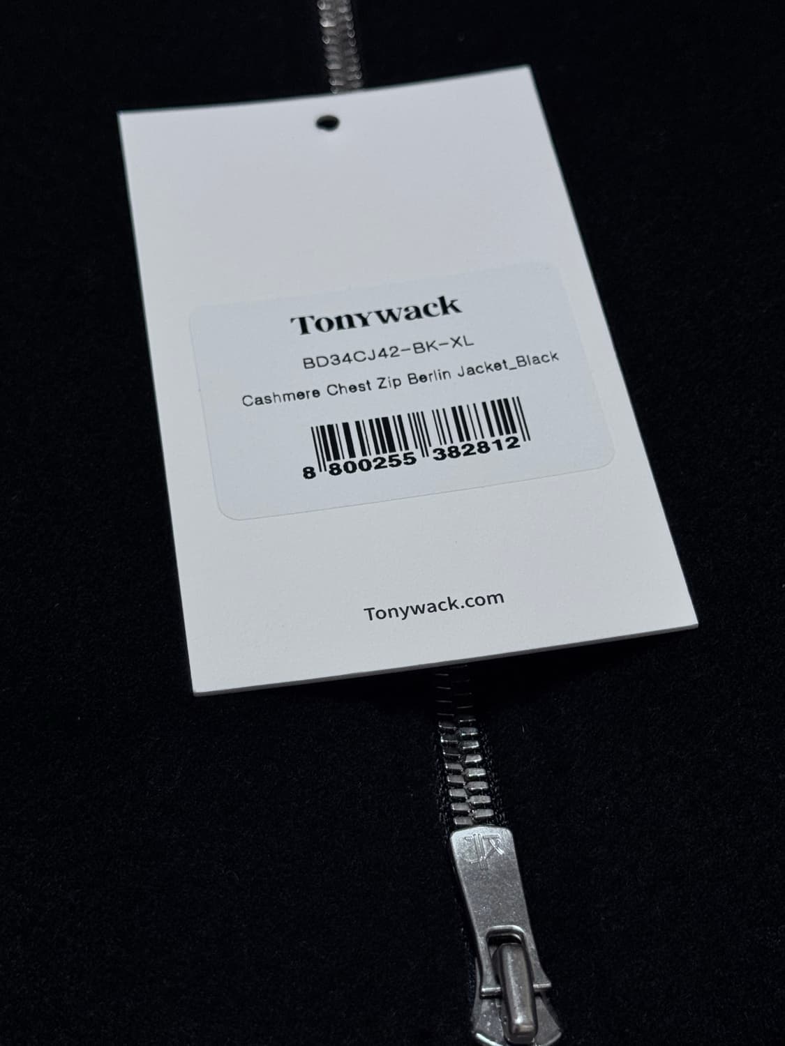 [XL] 토니웩 베를린 자켓 블랙 상품이미지2