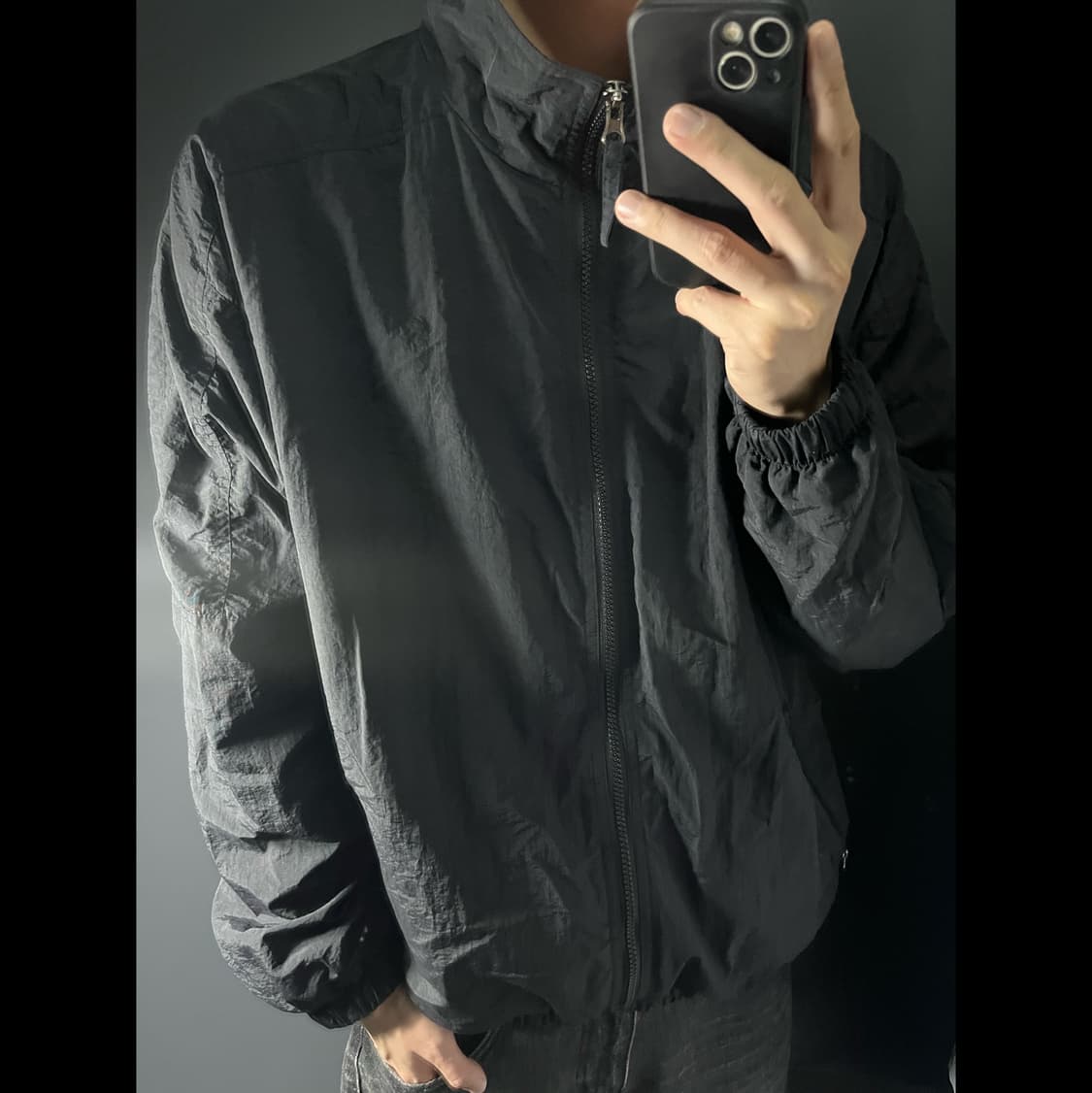 TRAVEL 트래블 크런치 집업 자켓 바람막이 상품이미지1