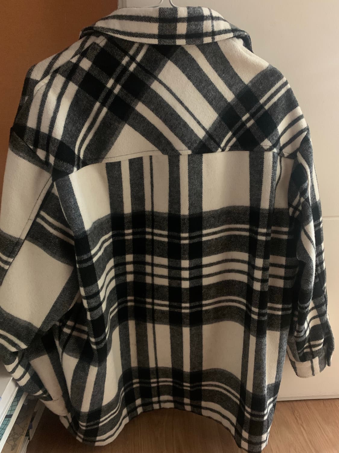 자라 ZARA 체크 자켓 (코트)  상품이미지3