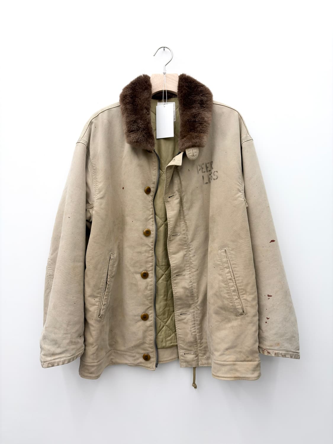 21AW CHIEF DECK HAND COAT(BEIGE) 상품이미지4