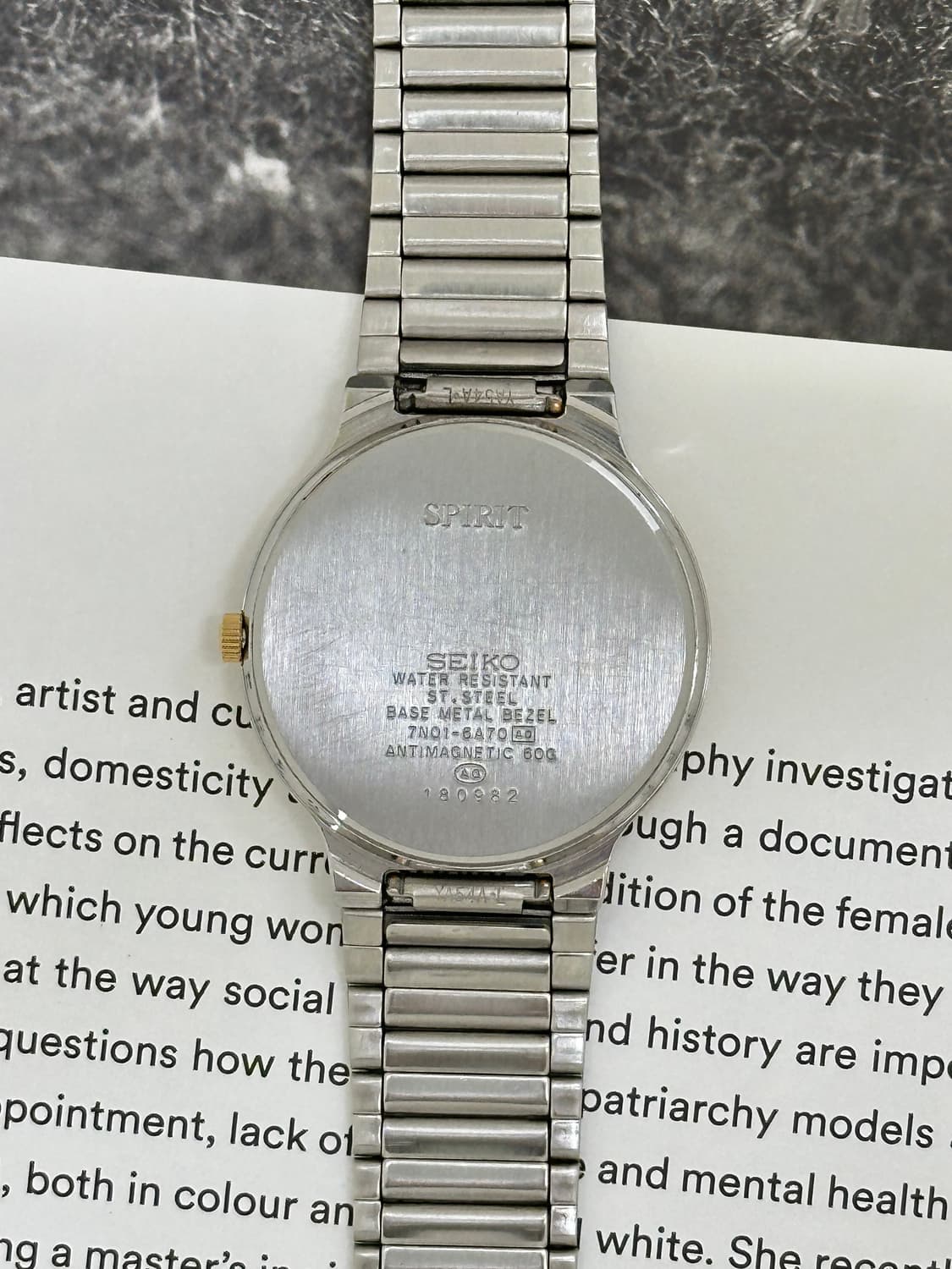 세이코 스피릿 콤비 쿼츠 시계 상품이미지9