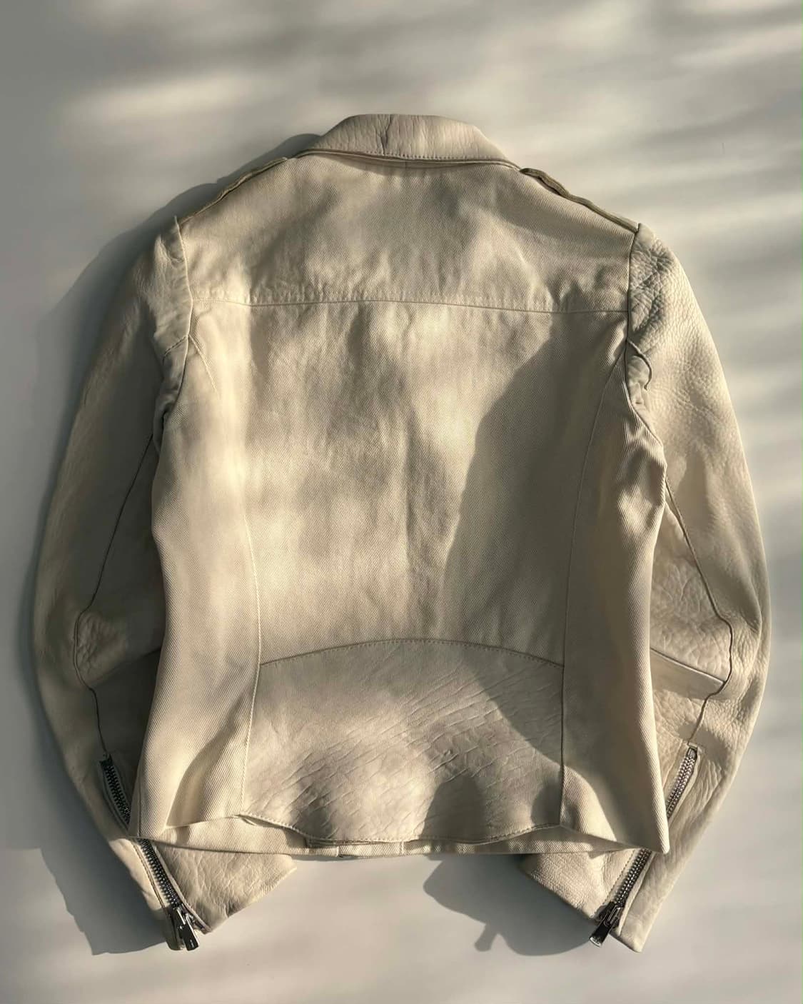 [36] 산드로 양가죽 라이더 자켓 상품이미지2